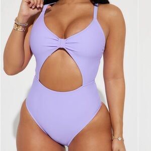 Fashion Nova Lilac Swimwear